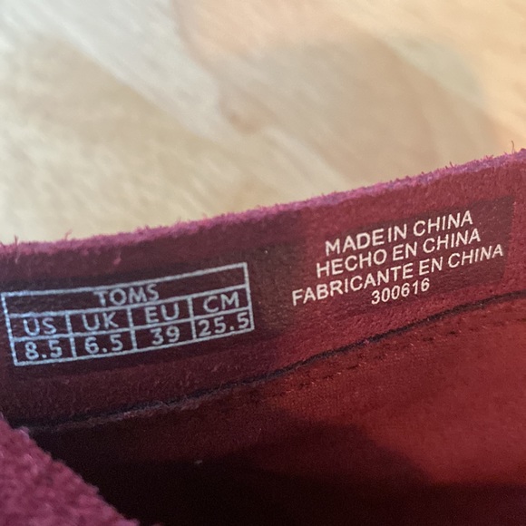 TOMS Suede Majorca Perforated Peep toe Bootie - Picture 9 of 11